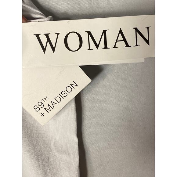 Women's 89th + Madison White Stretch Jeans Size 16 Inseam 29 in NWT - Picture 4 of 15